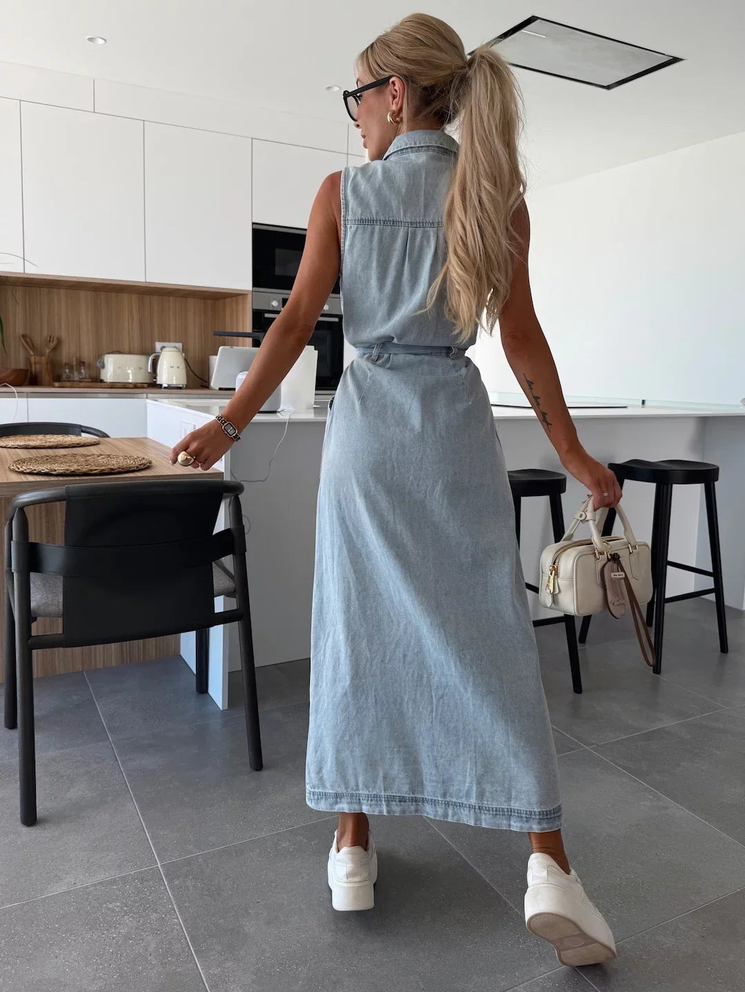 Louisa | Maxi Denimjurk