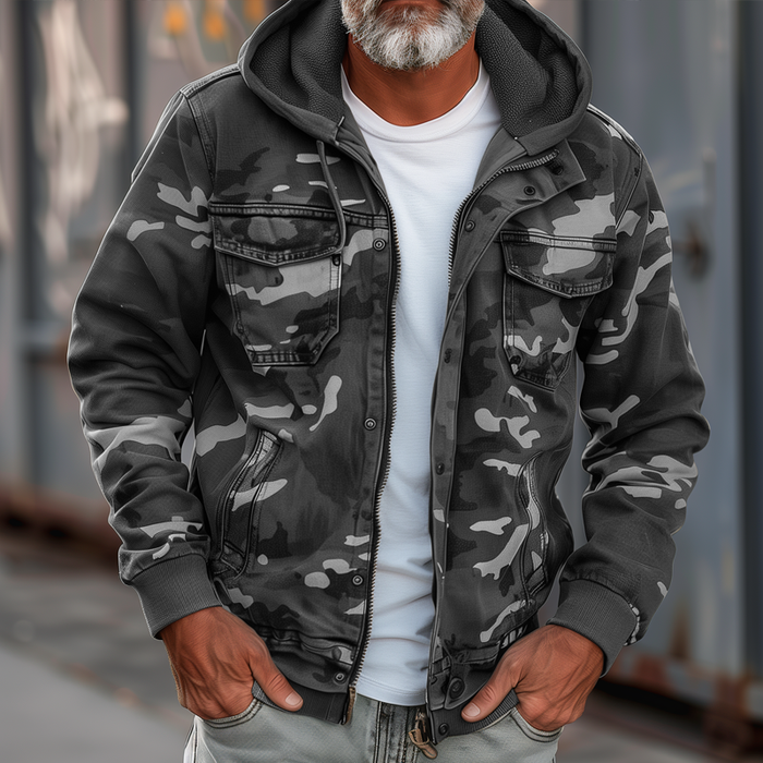 Marcus | Camouflage Jas Voor Outdoor En Dagelijks Gebruik