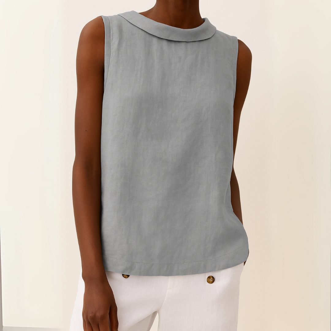 Elani | Luchtige Mouwloze Top Voor Elegante Zomerse Dagen