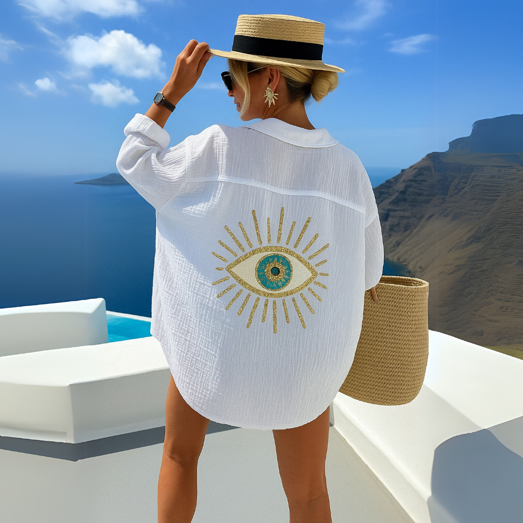Corrie | Bohemian Blouse Met Ibiza-Charme