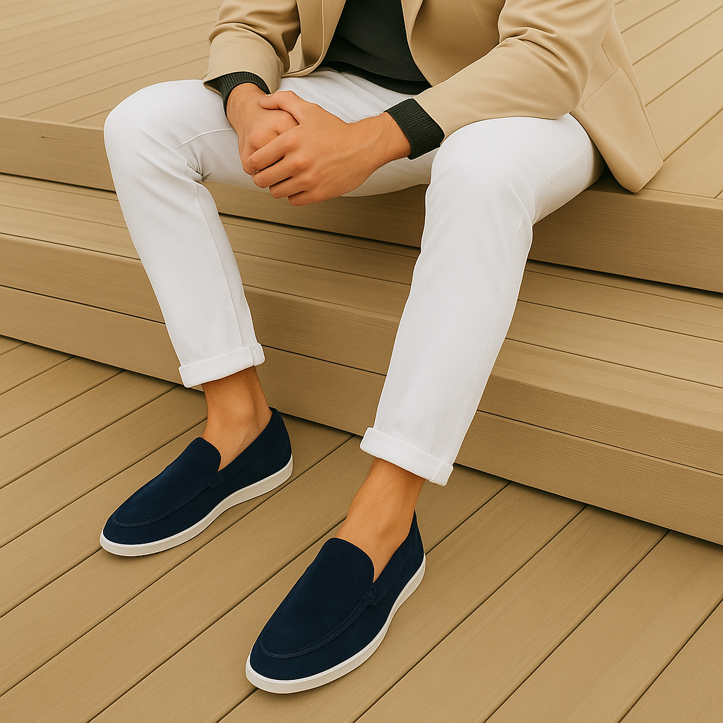 Dorian | Elegante Suède Loafers