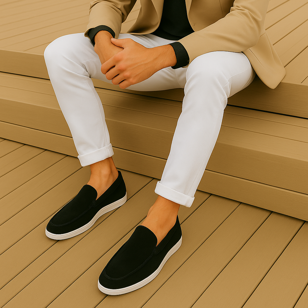 Dorian | Elegante Suède Loafers