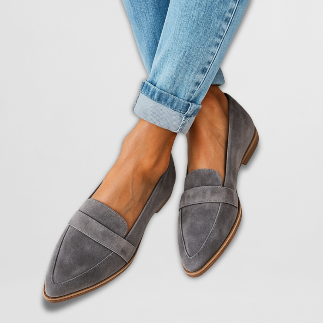 Nadia | Suède Loafers