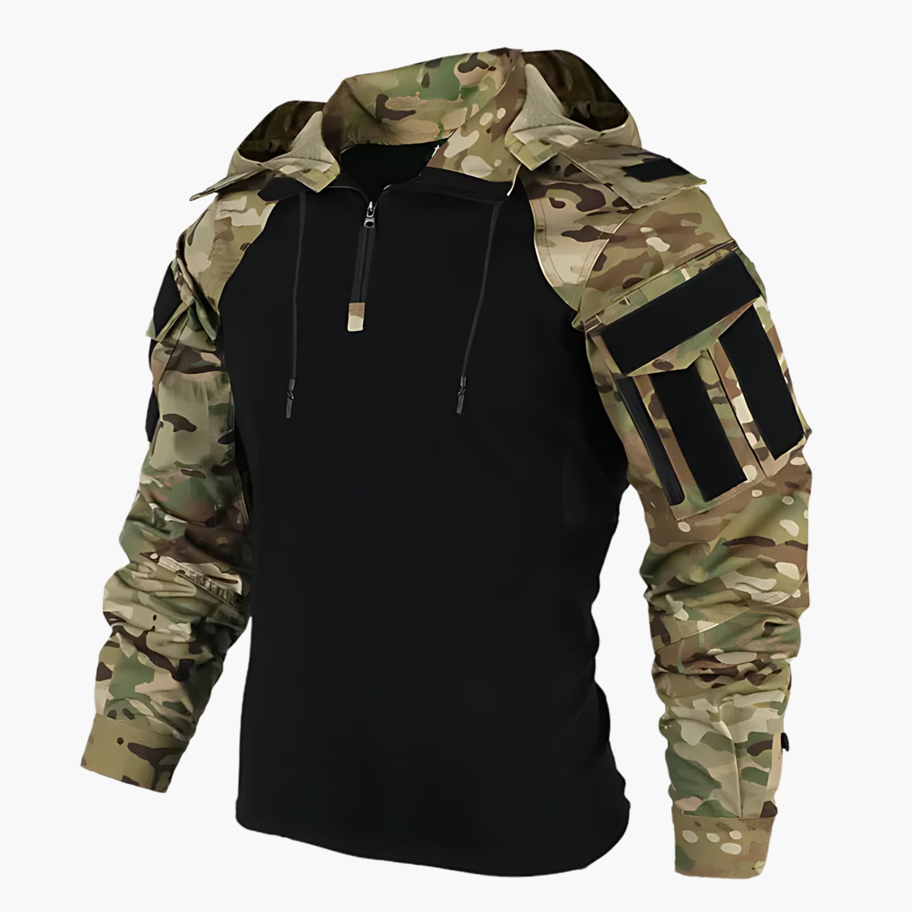 Delta – Tactische Pullover met Verstevigde Details