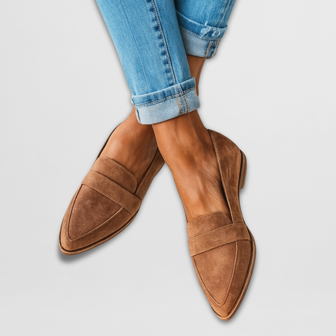 Nadia | Suède Loafers