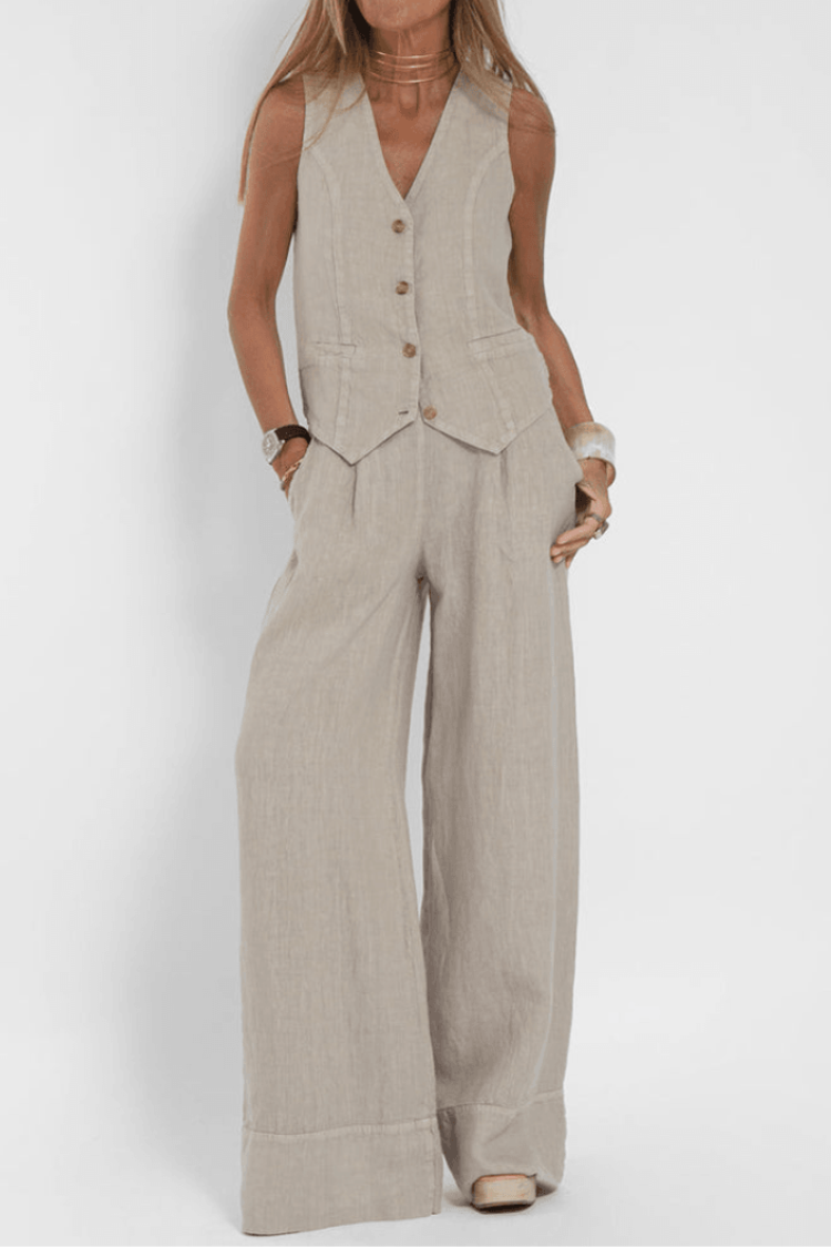 Daphne | Linnen Set Voor Zomerse Eleganties