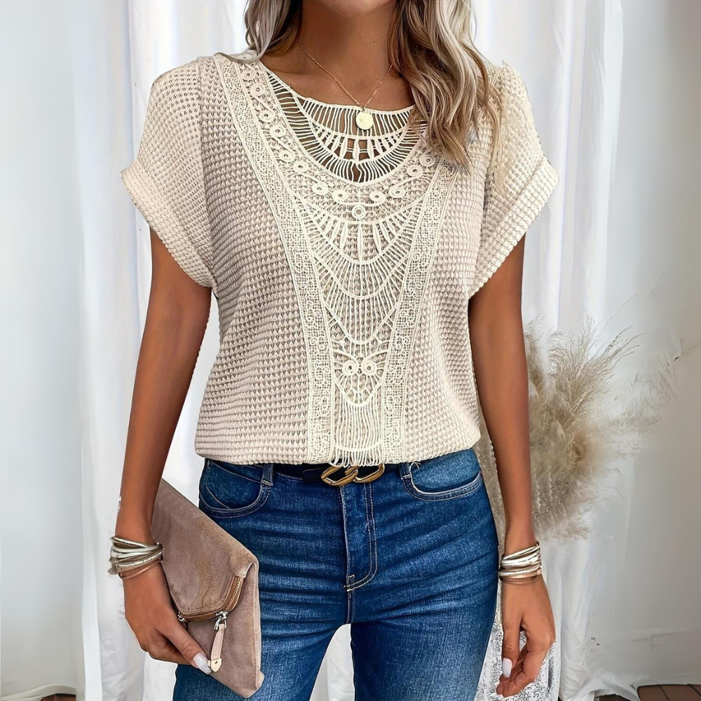 Karen | Chique En Elegante Kanten Top