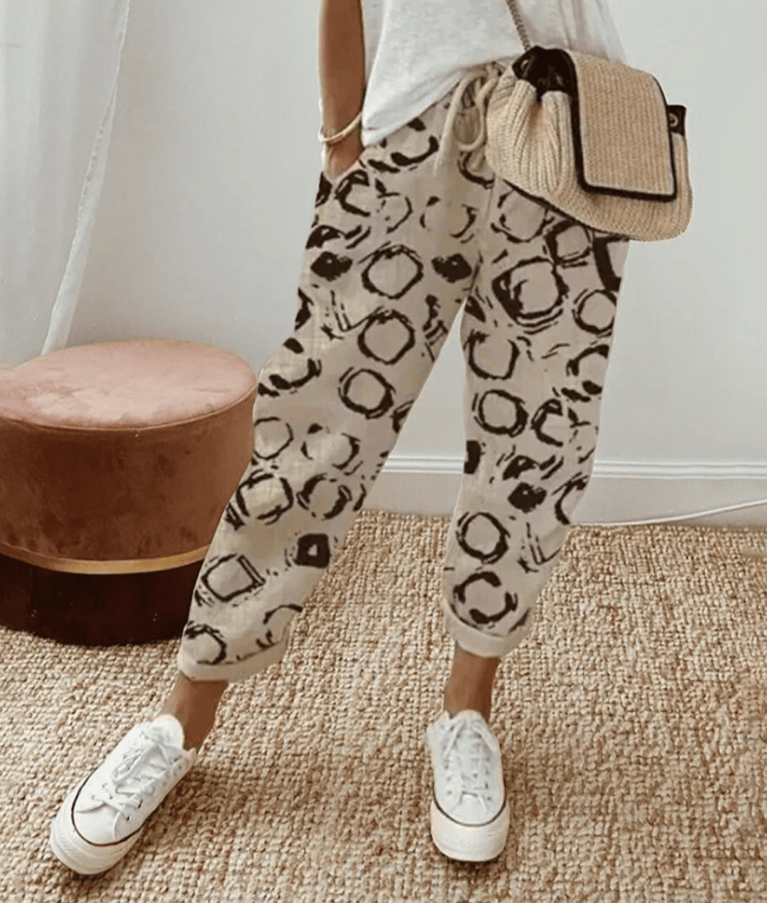 Mirelle | Katoen-Linnen Broek