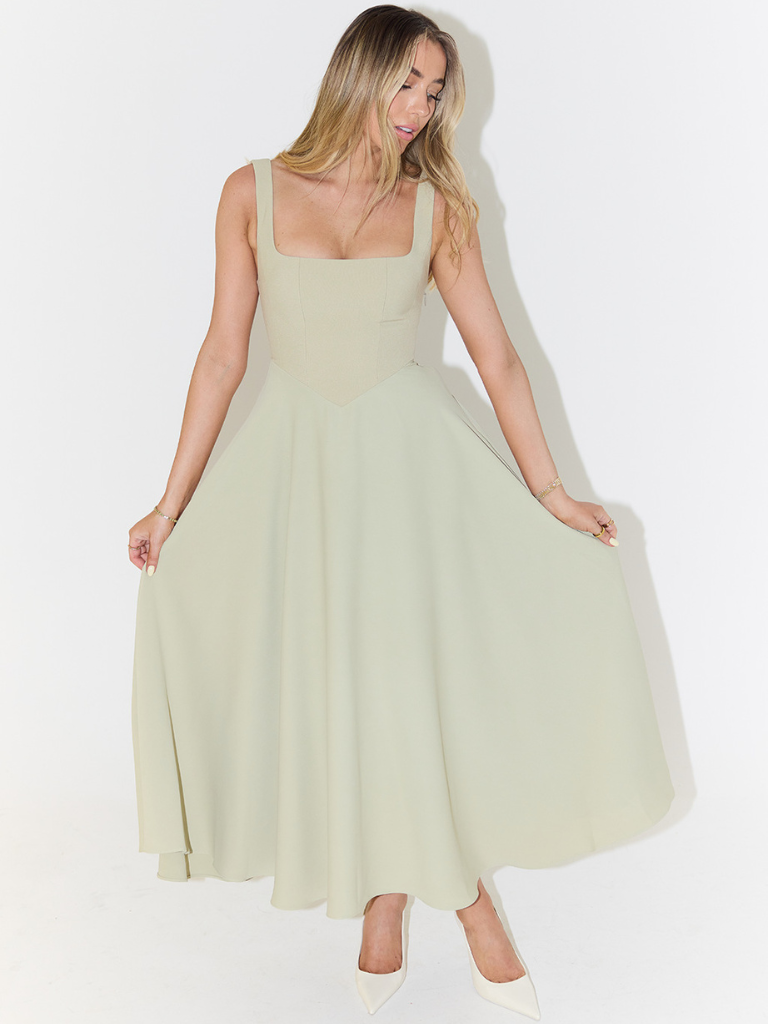 Fiora | Midi-Jurk Met Franse Elegantie