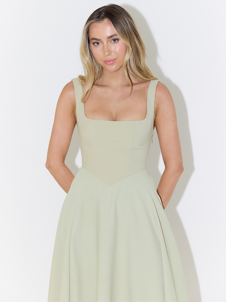 Fiora | Midi-Jurk Met Franse Elegantie