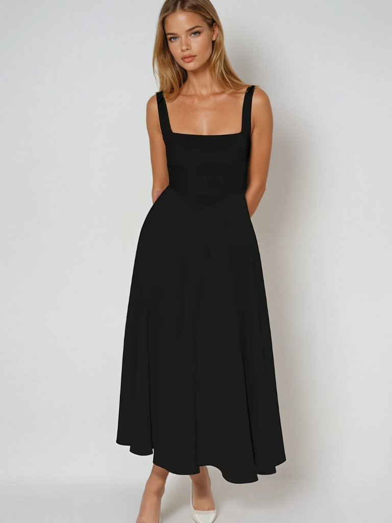 Fiora | Midi-Jurk Met Franse Elegantie