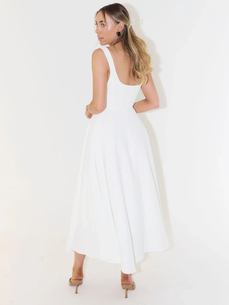 Fiora | Midi-Jurk Met Franse Elegantie