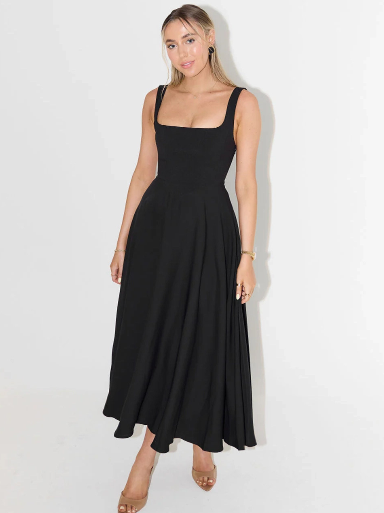 Fiora | Midi-Jurk Met Franse Elegantie