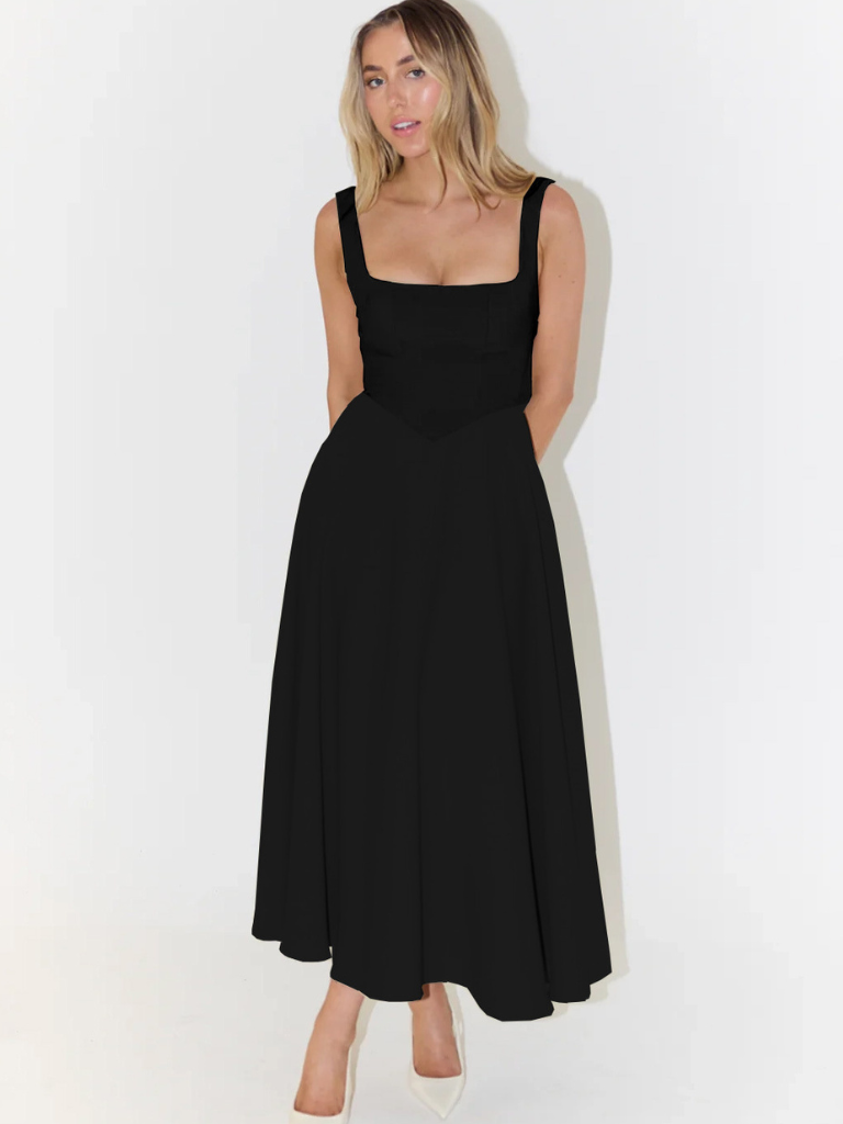 Fiora | Midi-Jurk Met Franse Elegantie