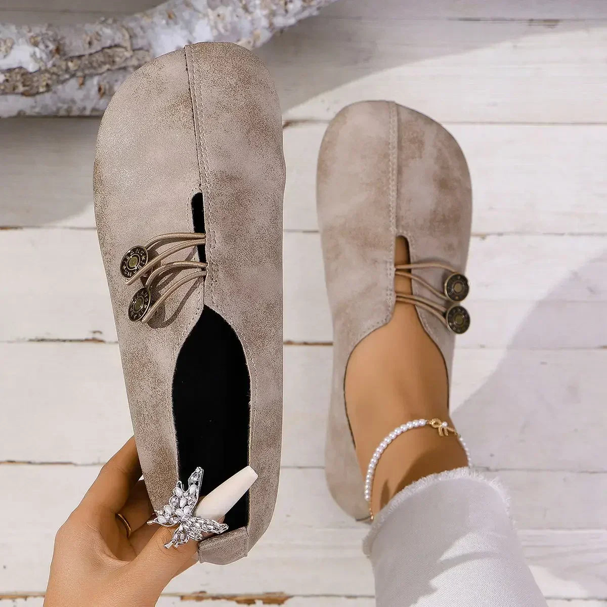 Ayla Loafers | Orthopedisch Comfort In Zacht Suède