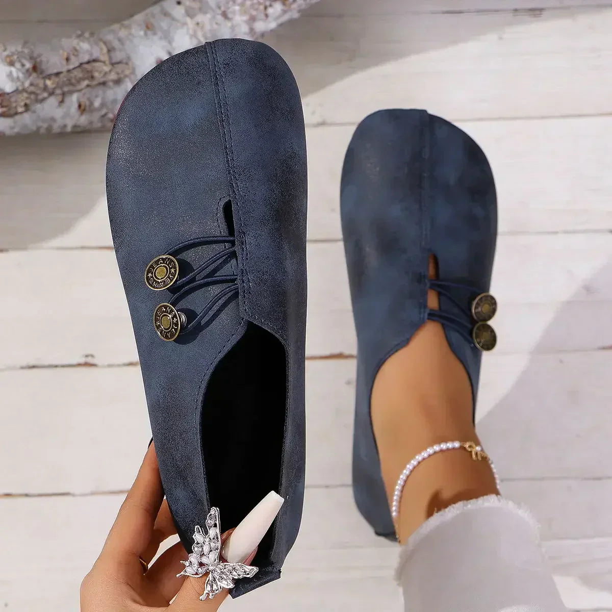 Ayla Loafers | Orthopedisch Comfort In Zacht Suède