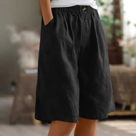 Fenna | Luchtige Losvallende Korte Broek Voor Dames