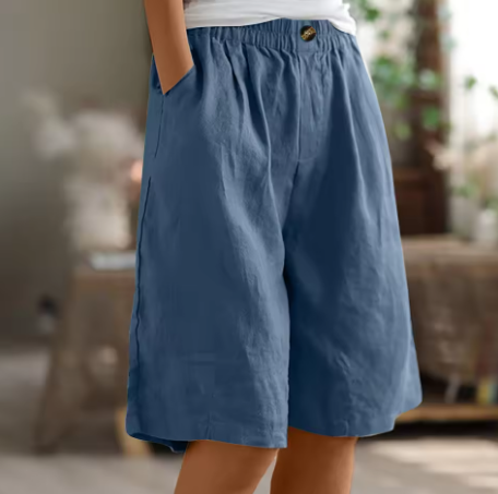 Fenna | Luchtige Losvallende Korte Broek Voor Dames
