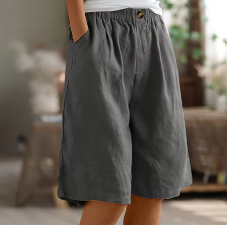 Fenna | Luchtige Losvallende Korte Broek Voor Dames