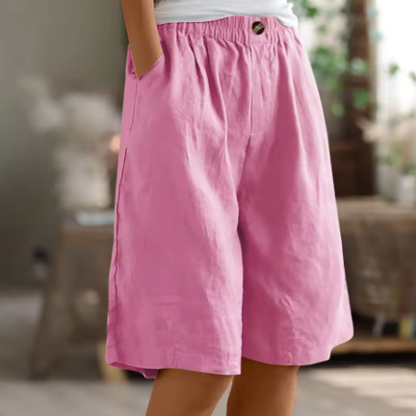 Fenna | Luchtige Losvallende Korte Broek Voor Dames