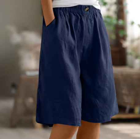 Fenna | Luchtige Losvallende Korte Broek Voor Dames