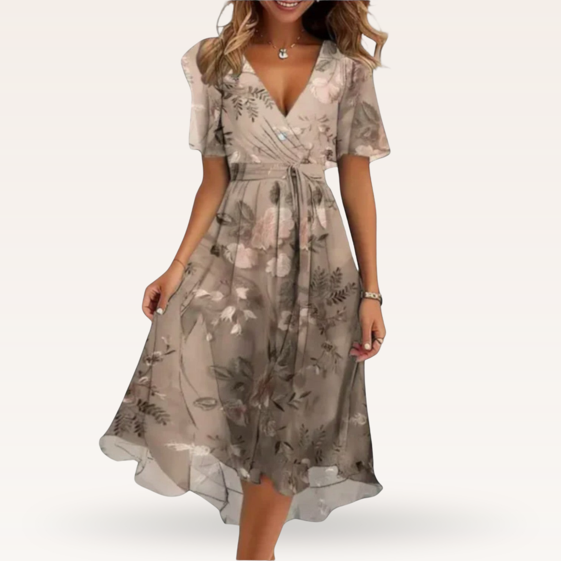Lizy | Elegante V-Hals Jurk