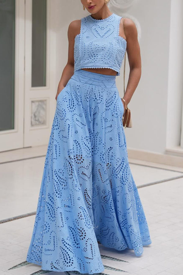 Irene | Kantenset met Elegante Tweedelige Look