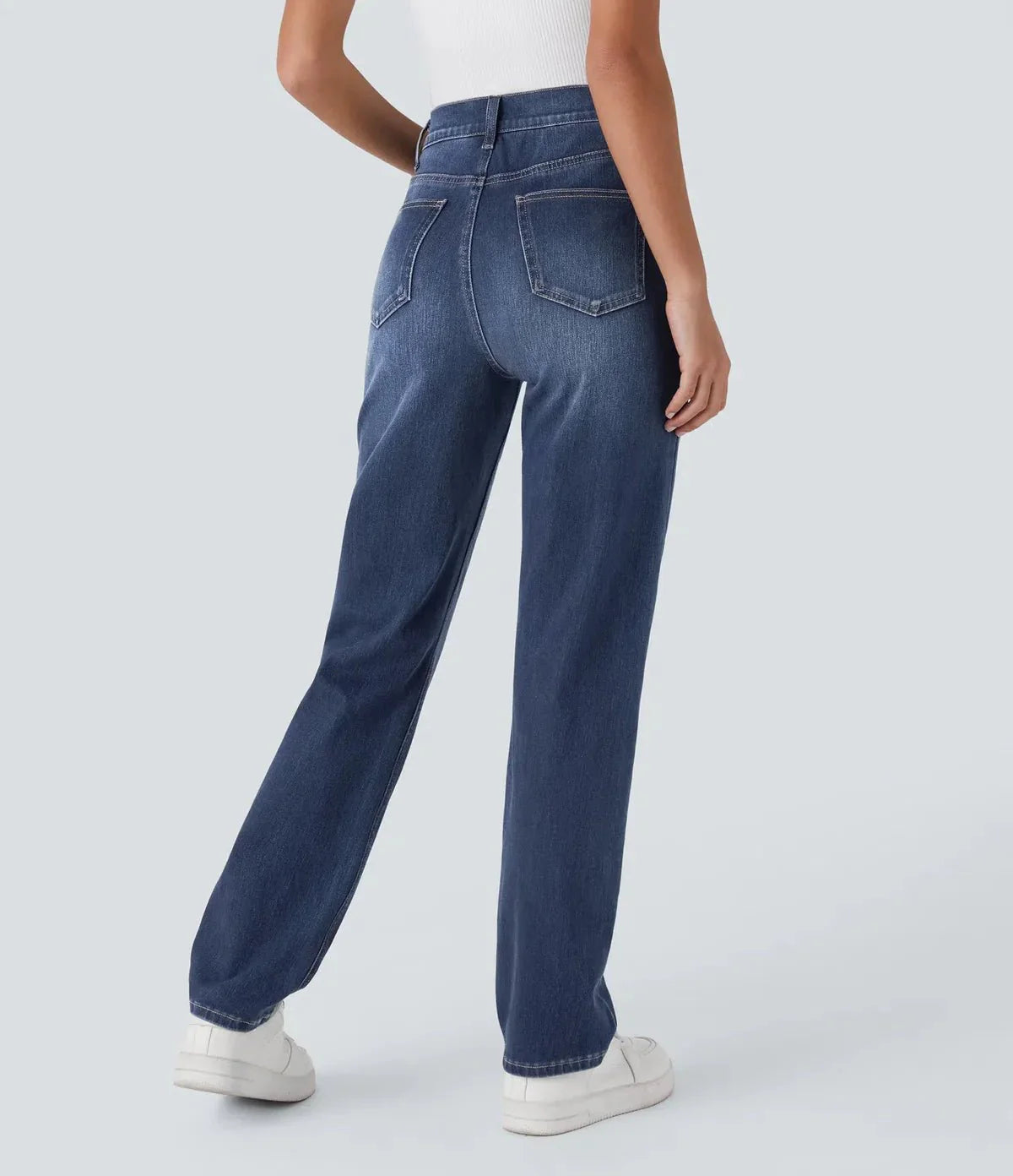 Comfortfit | Elastische Hoge Taille Broek