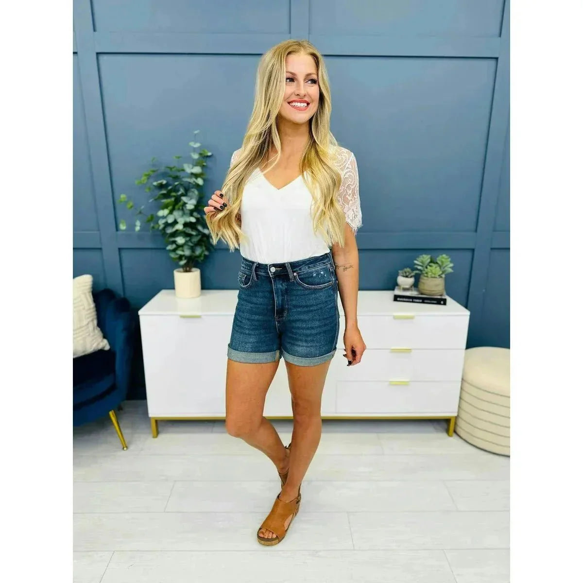 Daisy | Stretchy shorts met buikondersteuning