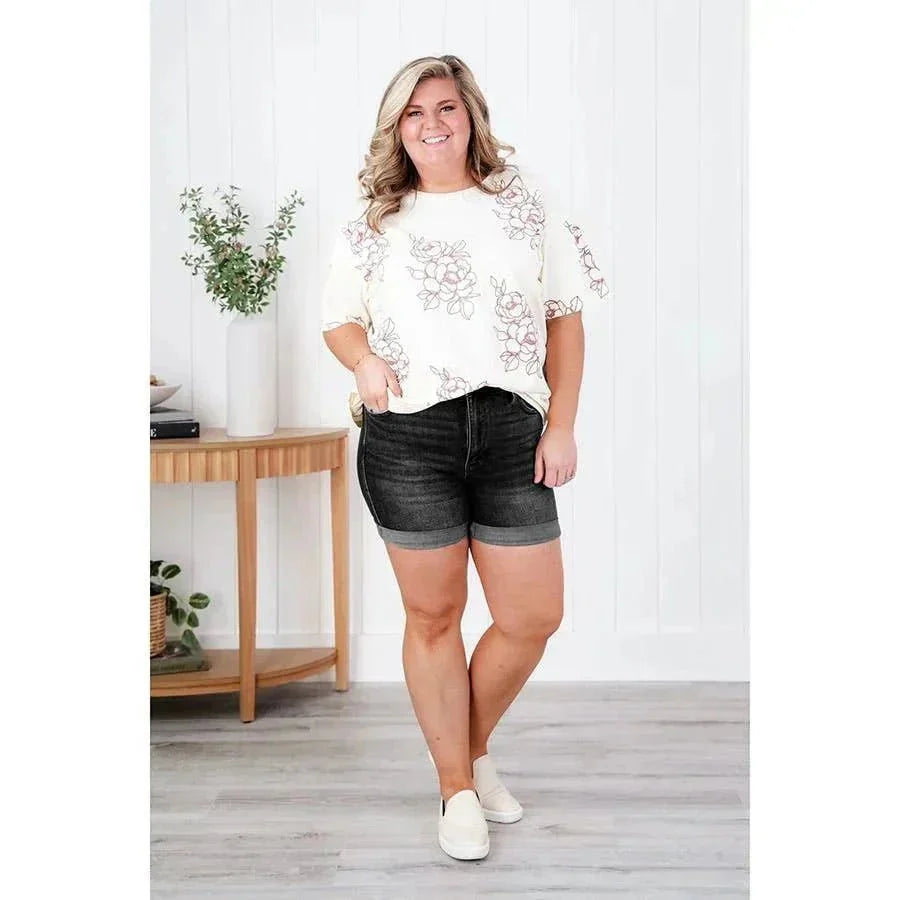 Daisy | Stretchy shorts met buikondersteuning