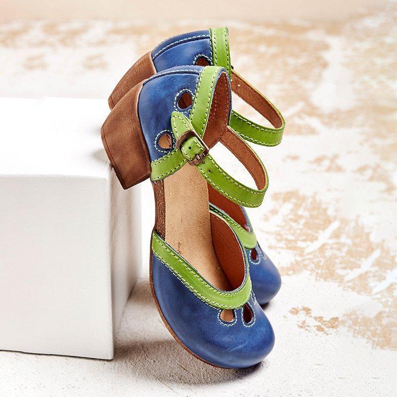 Arlene | Elegante Sandalen Met Comfortabele Blokhak