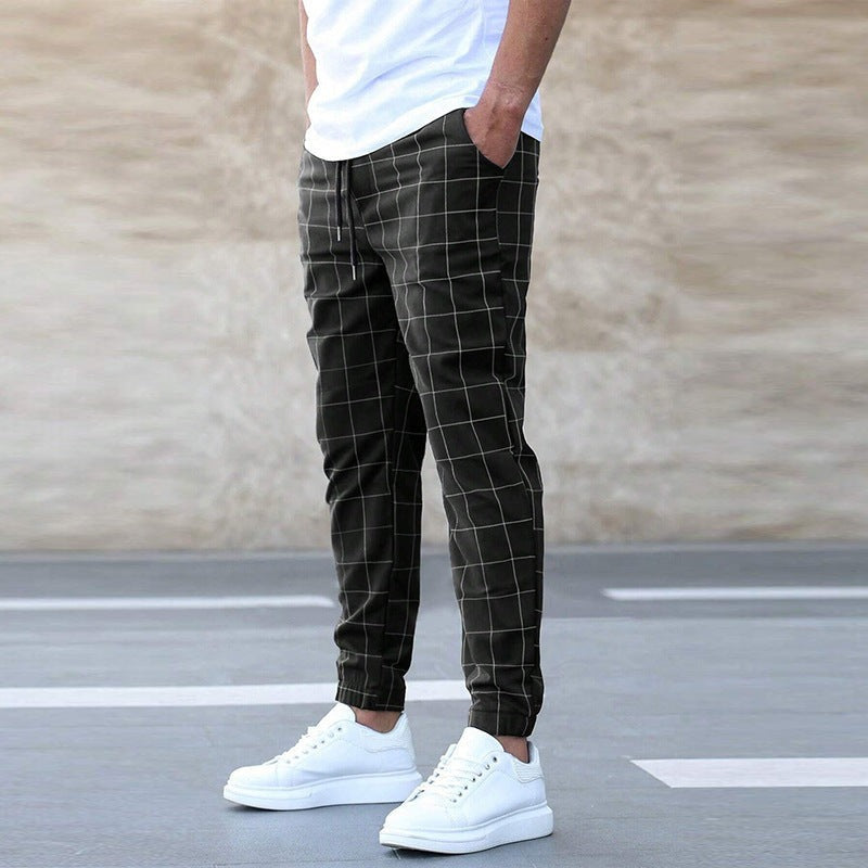 Mateo | Ruiten Jogger Broek