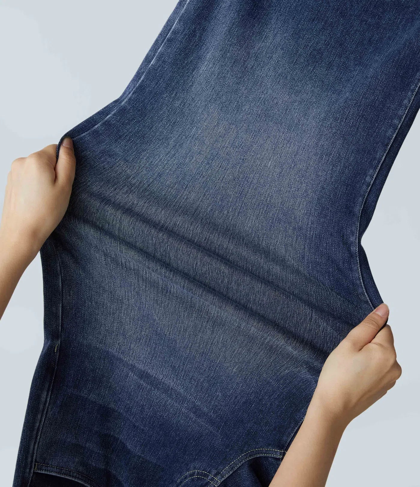 Eva | Elastische Broek met Hoge Taille