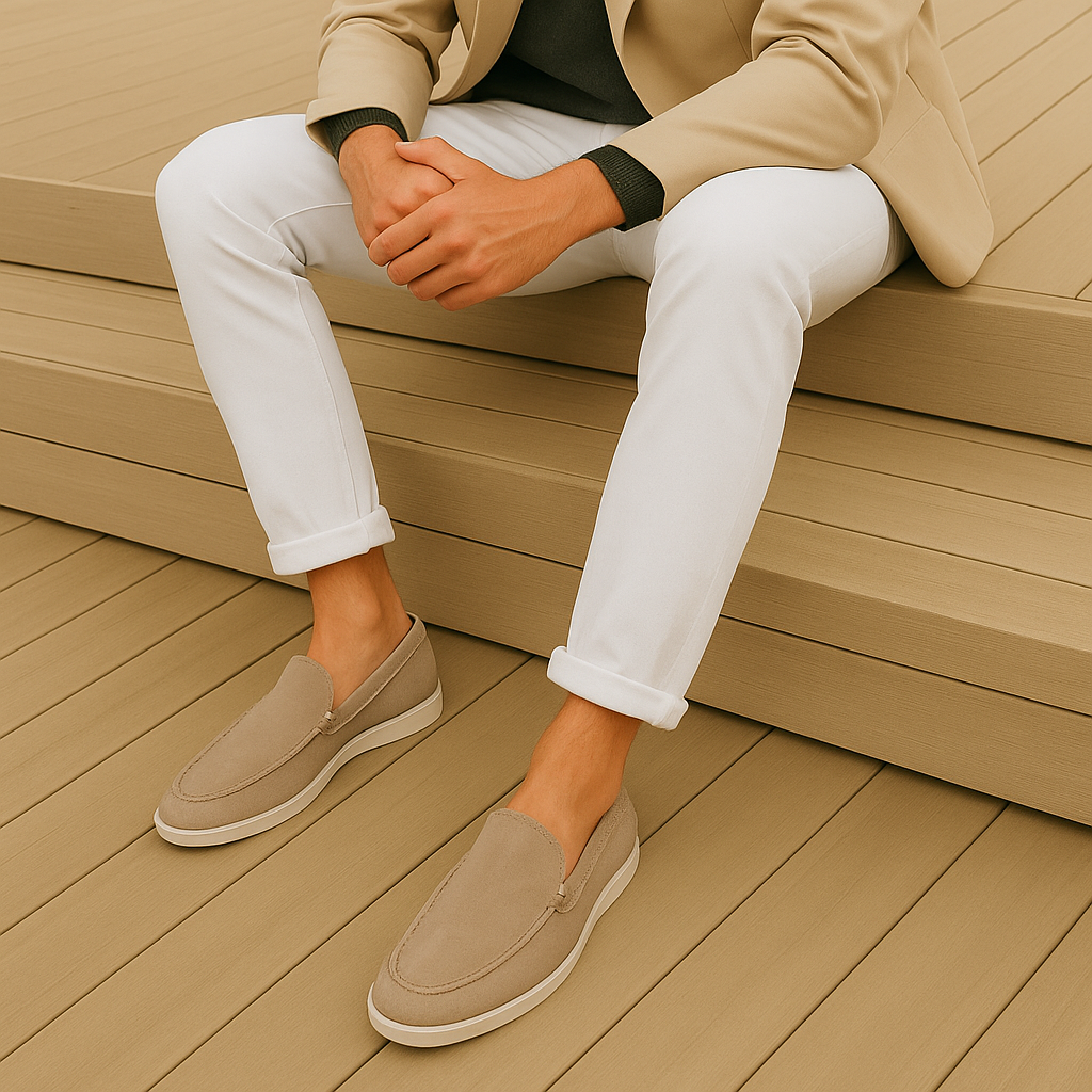 Dorian | Elegante Suède Loafers