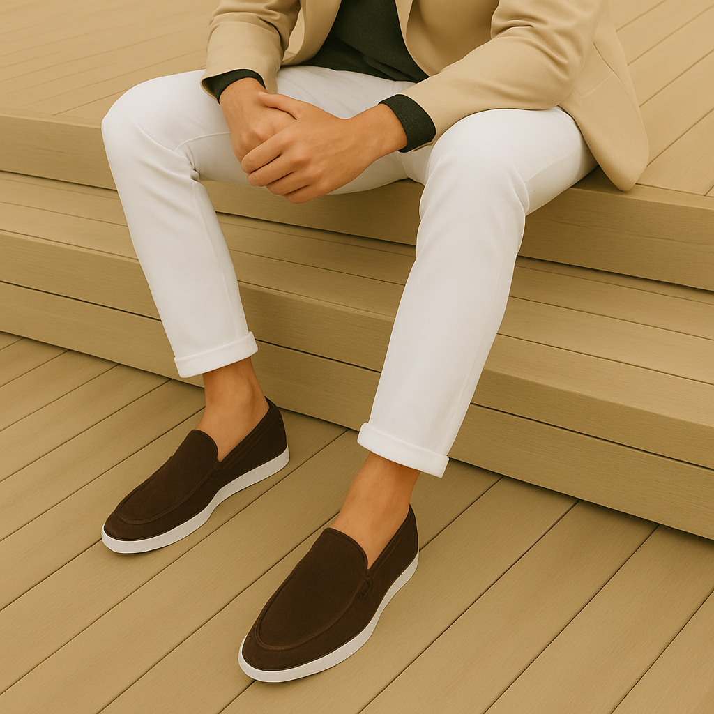Dorian | Elegante Suède Loafers