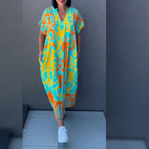 Eula | Elegante Bloemenjurk Voor Lente En Speciale Gelegenheden
