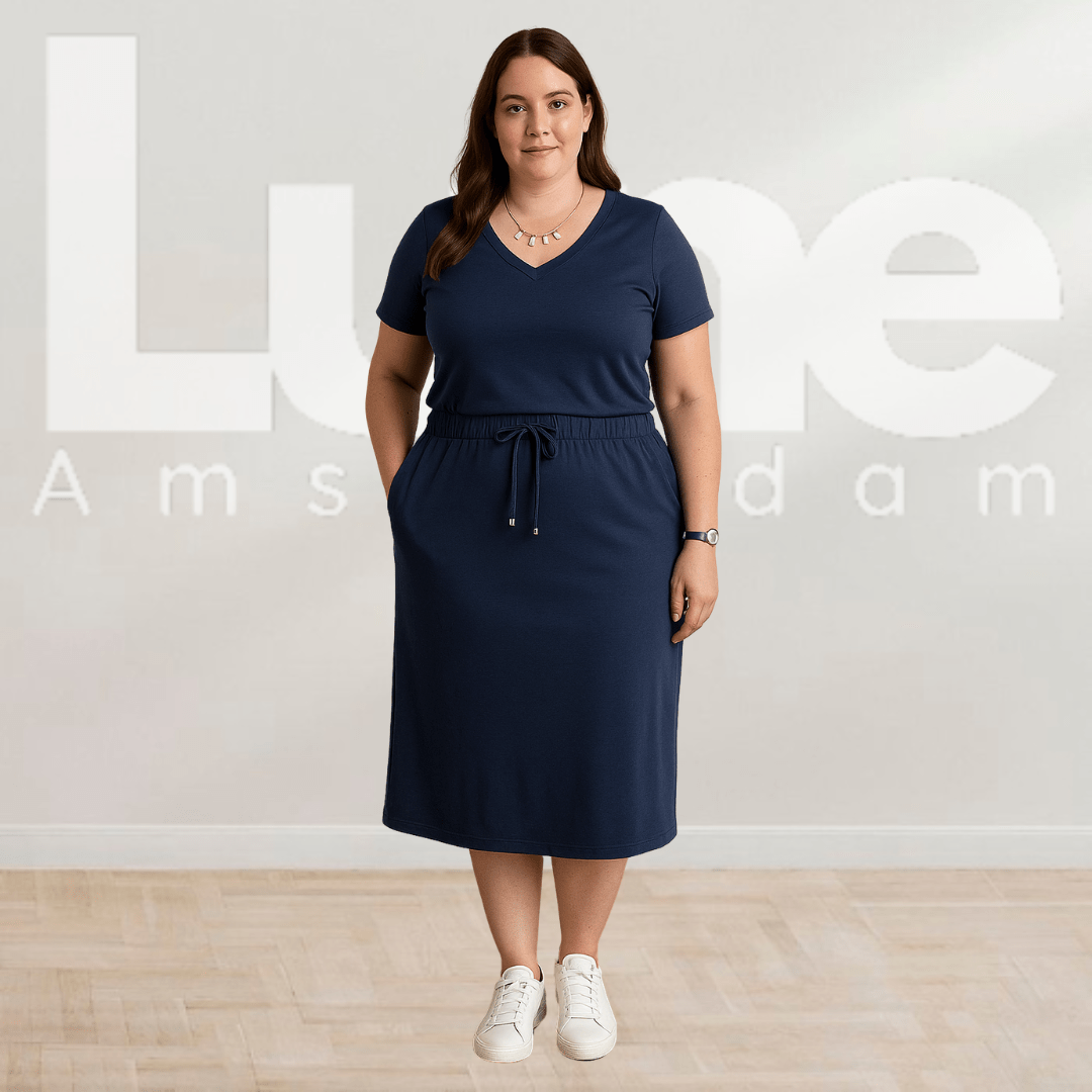 Leona | Luchtige V-Hals Set Met Top En Rok Voor De Zomer