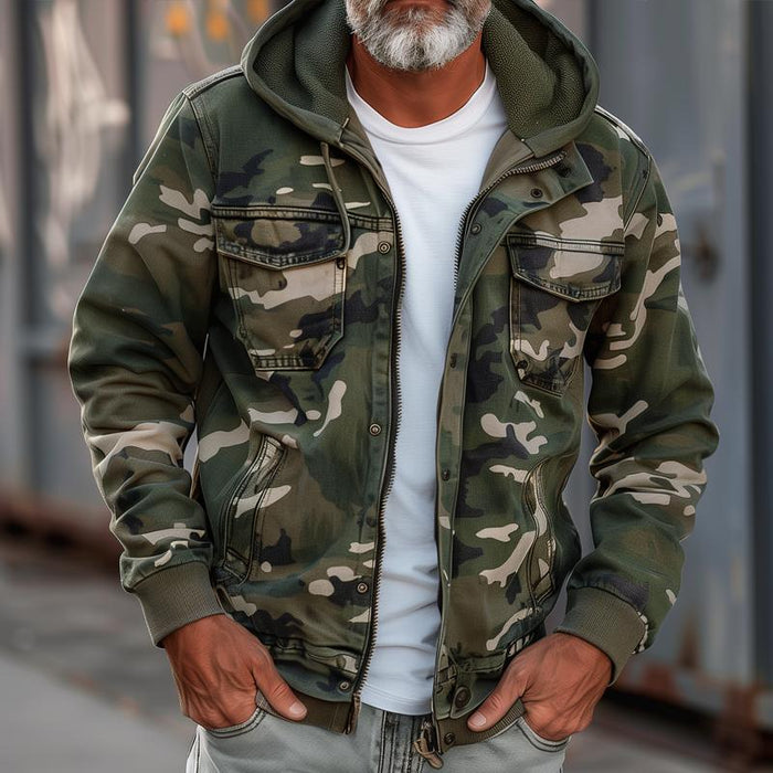 Marcus | Camouflage Jas Voor Outdoor En Dagelijks Gebruik