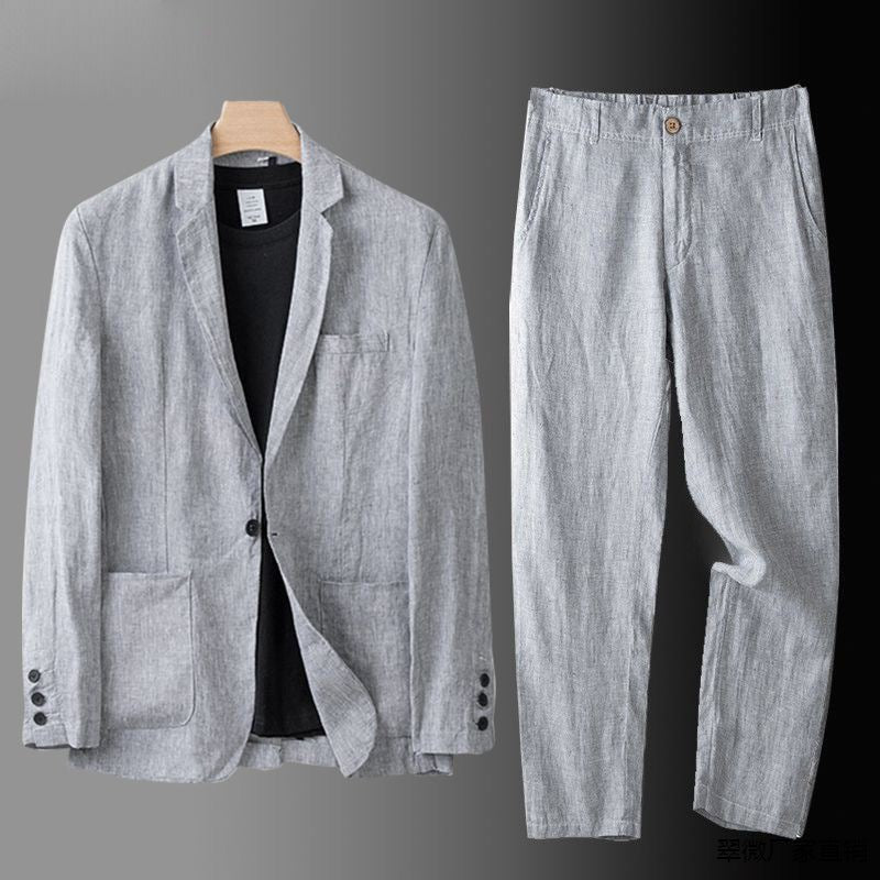Milan | Elegant Linnen Herenpak