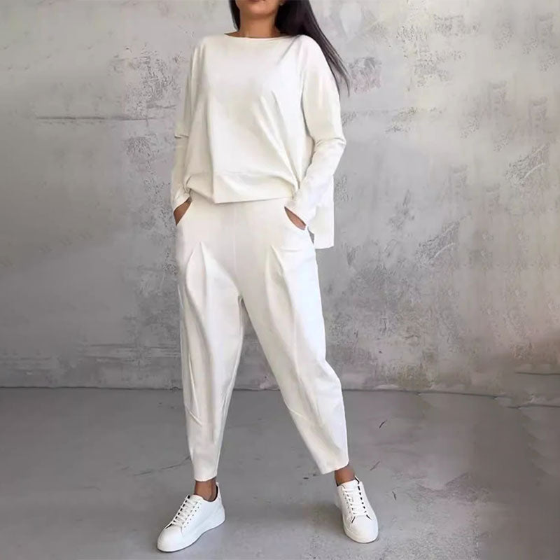 Rose | Tweedelige Set Met Top En High-Waisted Broek