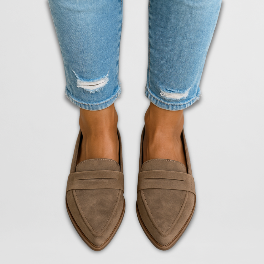 Nadia | Suède Loafers