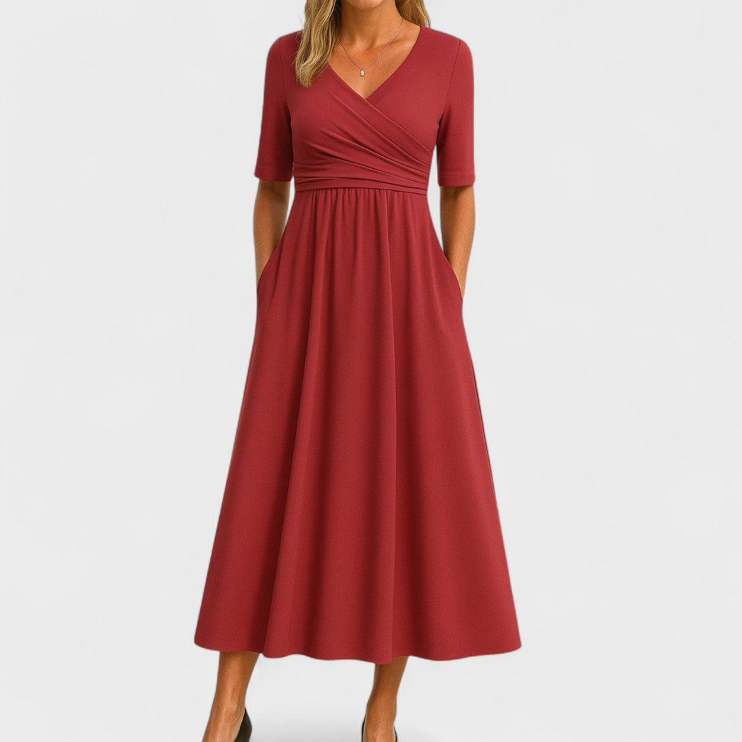 Juliet | Elegante Midi Jurk Voor Elke Gelegenheid