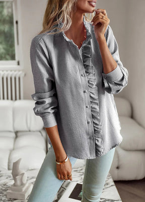 Dylana | Warme Elegante Overhemdblouse