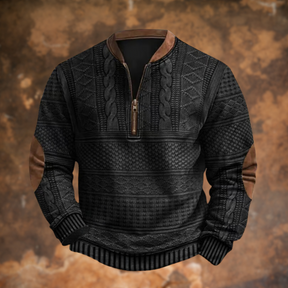 Kane | Comfortabele Sweatshirt Met Ritssluiting