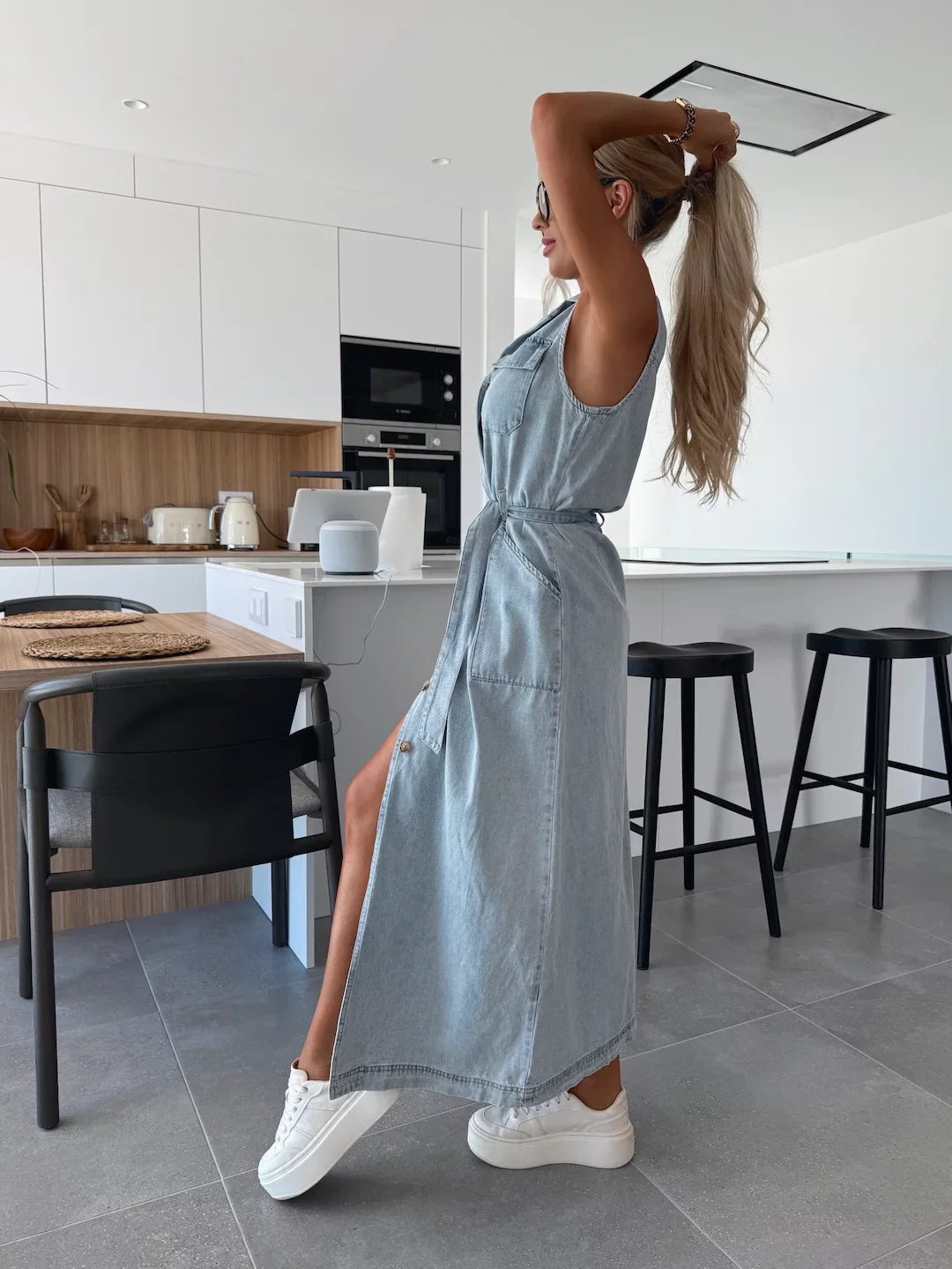 Louisa | Maxi Denimjurk