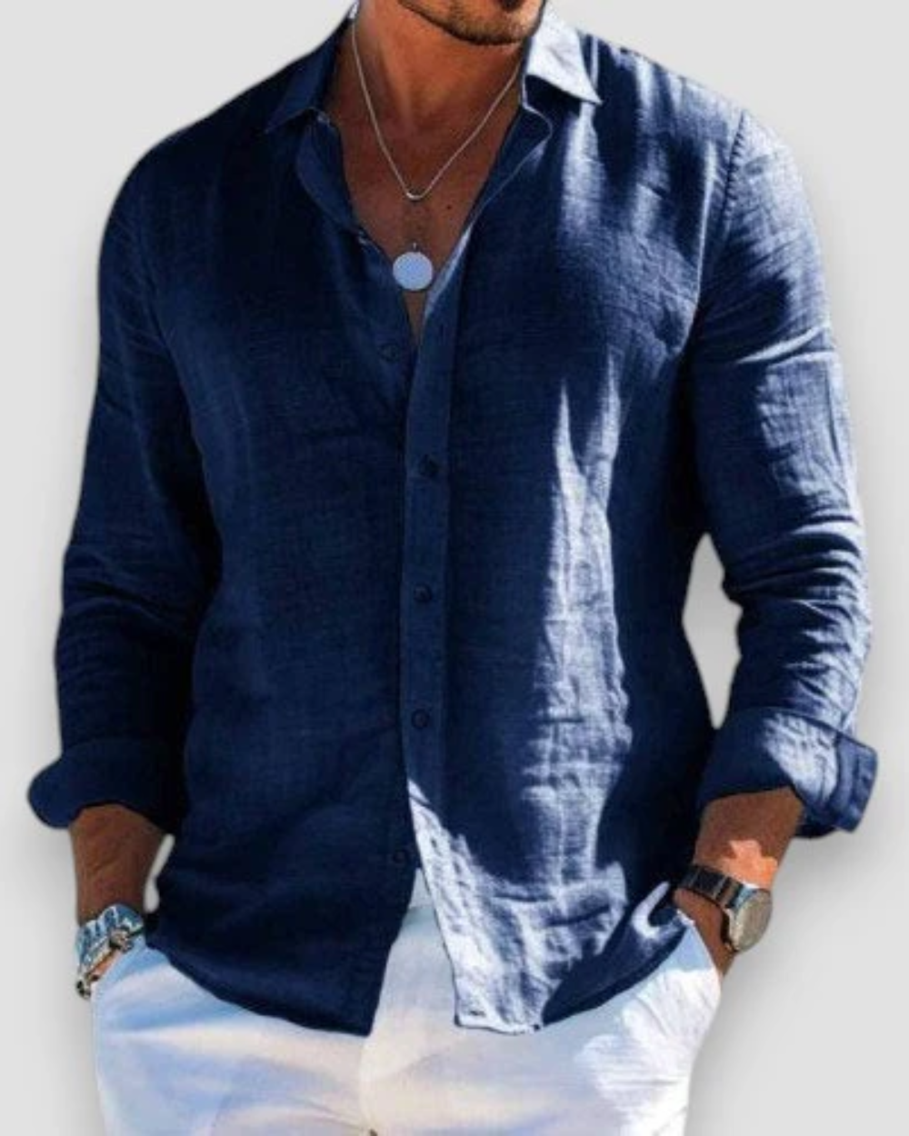 Liam | Casual Heren Overhemd