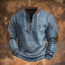 Kane | Comfortabele Sweatshirt Met Ritssluiting