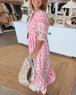 Hiley | Casual Jurk Met Print Voor Comfort En Stijl