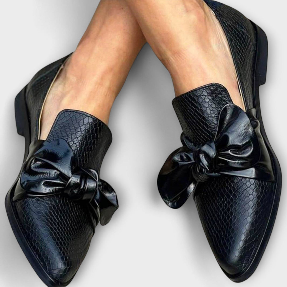 Claudia | Loafer Met Strikdetail
