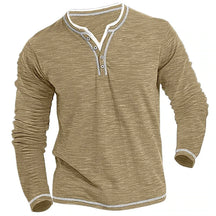 Ruwa Henley | Retro stijlshirt